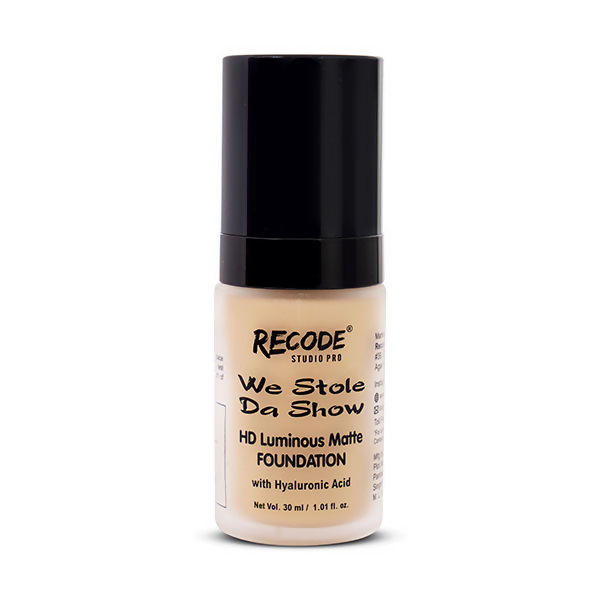 Recode HD Luminous Matte Foundation - 02 Bharat