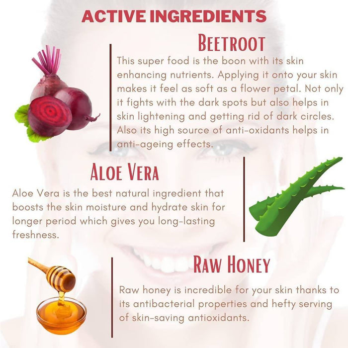 Aegte Beetroot Face Wash