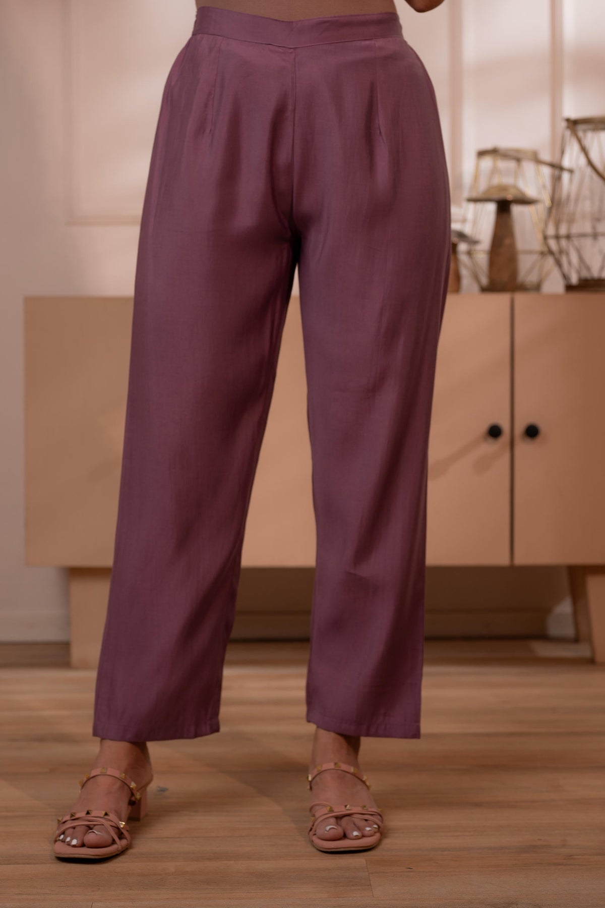 Juniper Plum Solid Embroidered Straight Kurta Pant And Dupatta Set With Thread Work