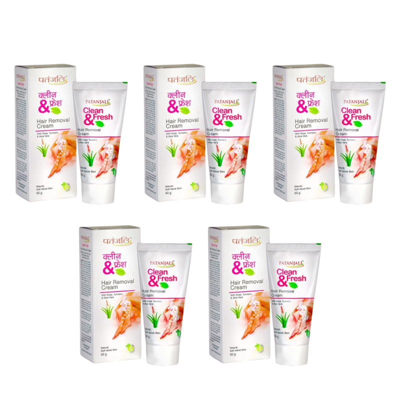 Patanjali Clean & Fresh Hair Removal Cream