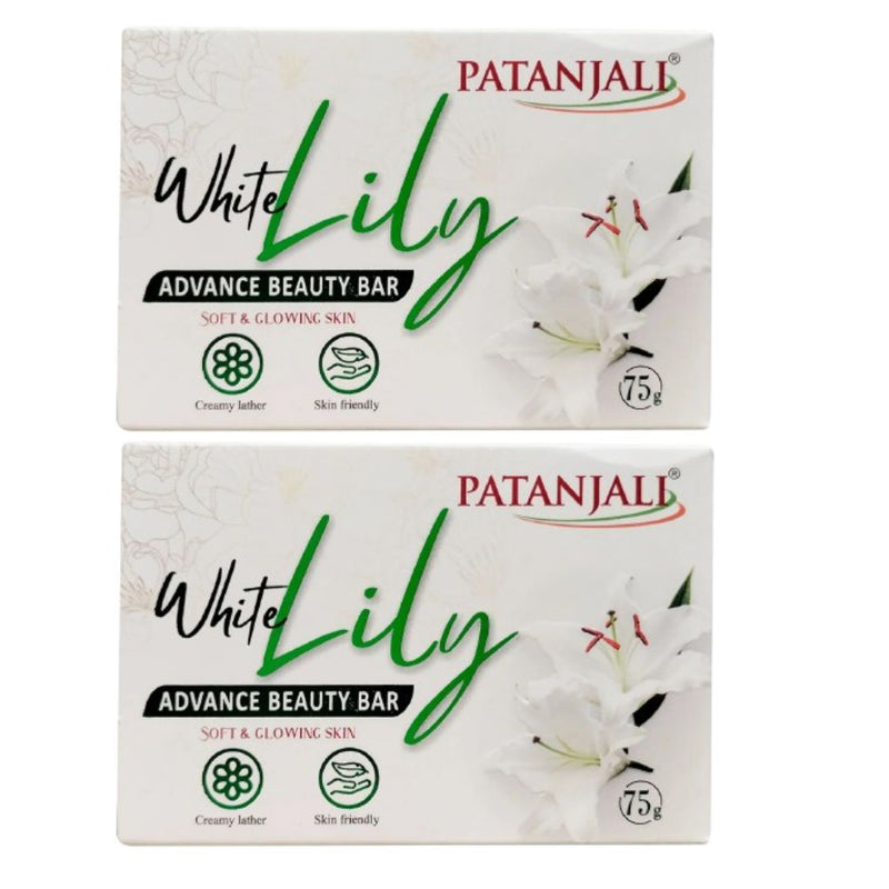 Patanjali White Lily Advance Beauty Bar