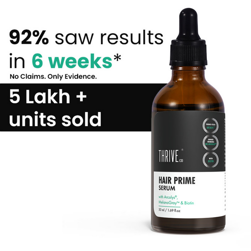 ThriveCo AntiGreying Hair Prime Serum - Reverses Premature Greying Colour