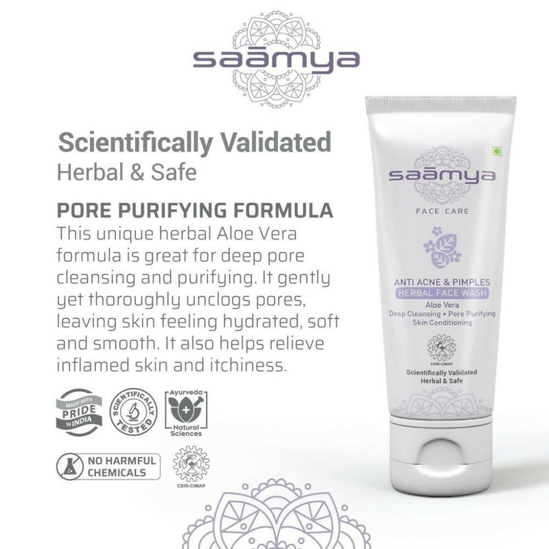 Saamya Anti-Acne & Pimples Herbal Face Wash