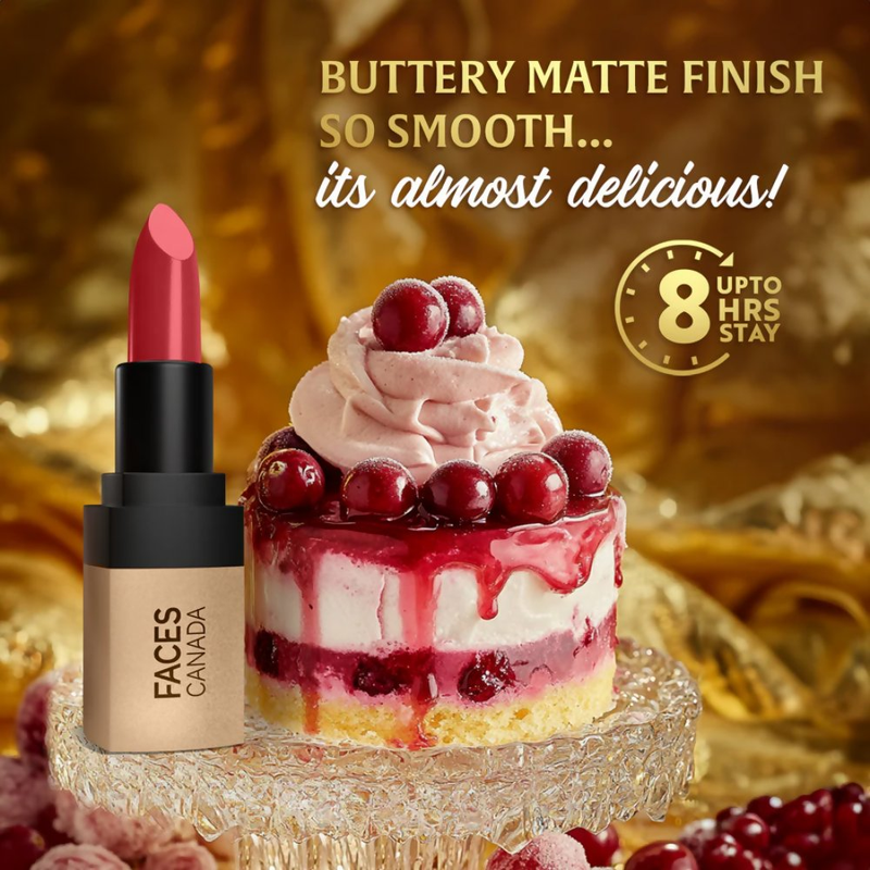 Faces Canada Comfy Matte Velvet Touch Lipstick - Cranberry Compote 13