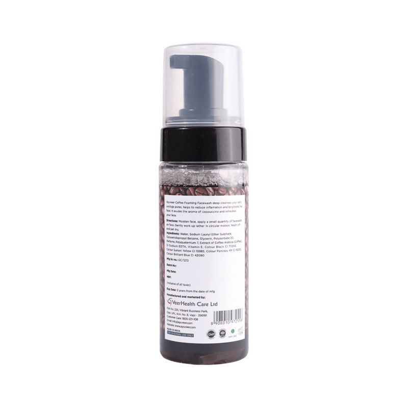Ayuveer Coffee Foaming Face Wash