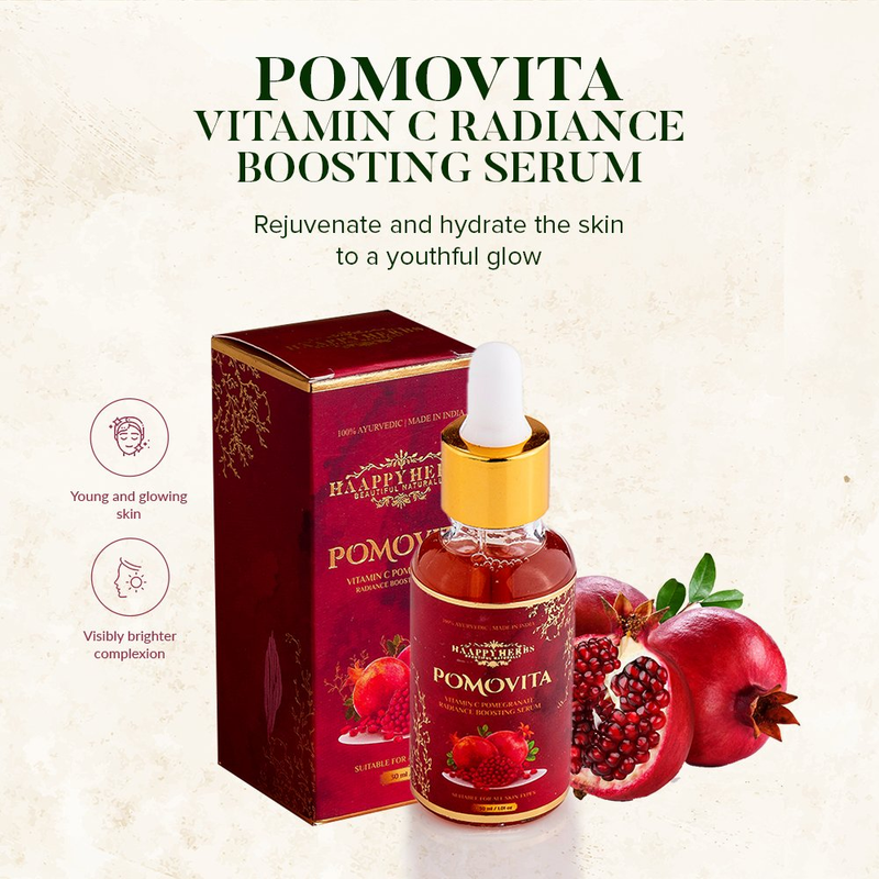 Haappyherbs Pomovita Vitamin C Radiance Boosting Serum