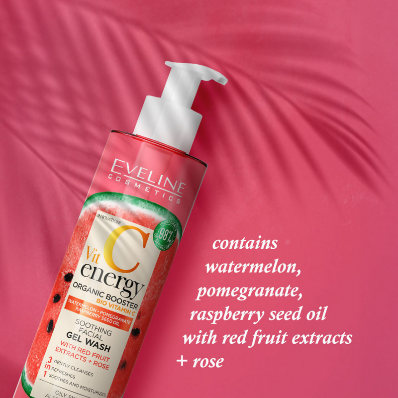 Eveline Cosmetics Vit C Energy Organic Booster Soothing Face Wash