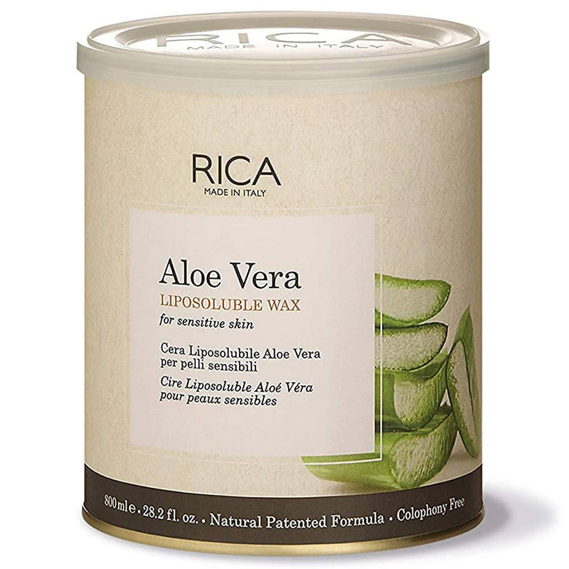 Rica Aloe Vera Liposoluable Hair Removal Wax Cream for Arms, Chest, Legs, Back, and Full Body