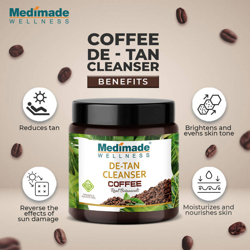 Medimade Wellness Coffee De-Tan Cleanser