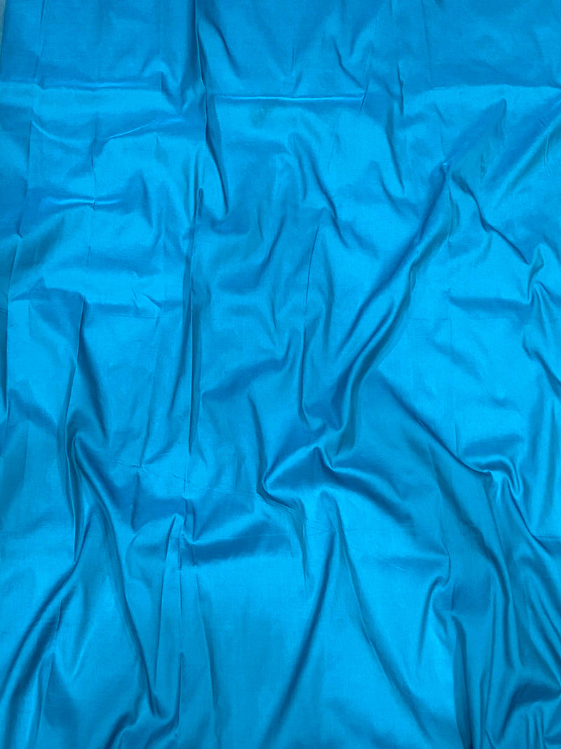 Silver Elegance Kanjivaram Saree