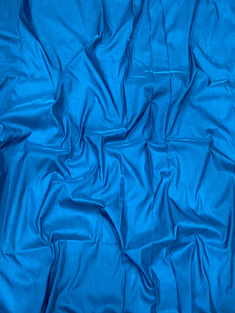 Teal Elegance Kanjivaram Saree