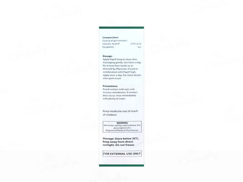 PapiX Long 2.5% Salicylic Acid Gel