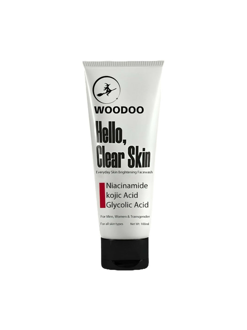 Woodoo Hello Clear Skin Everyday Skin Brightening Face Wash With Niacinamide