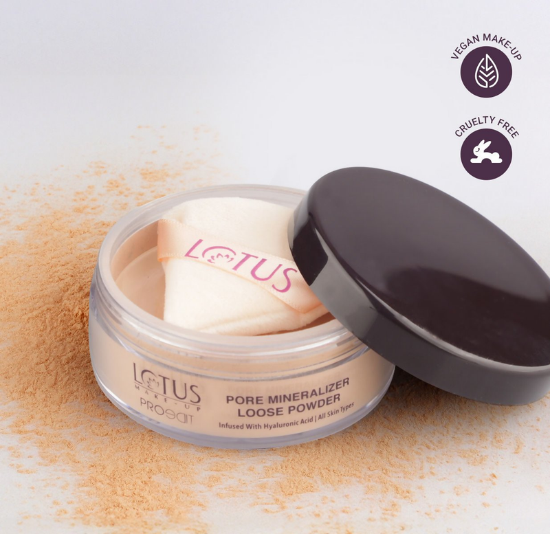 Lotus Make Up Proedit Pore Mineralize Loose Powder - 04 Cinnamon