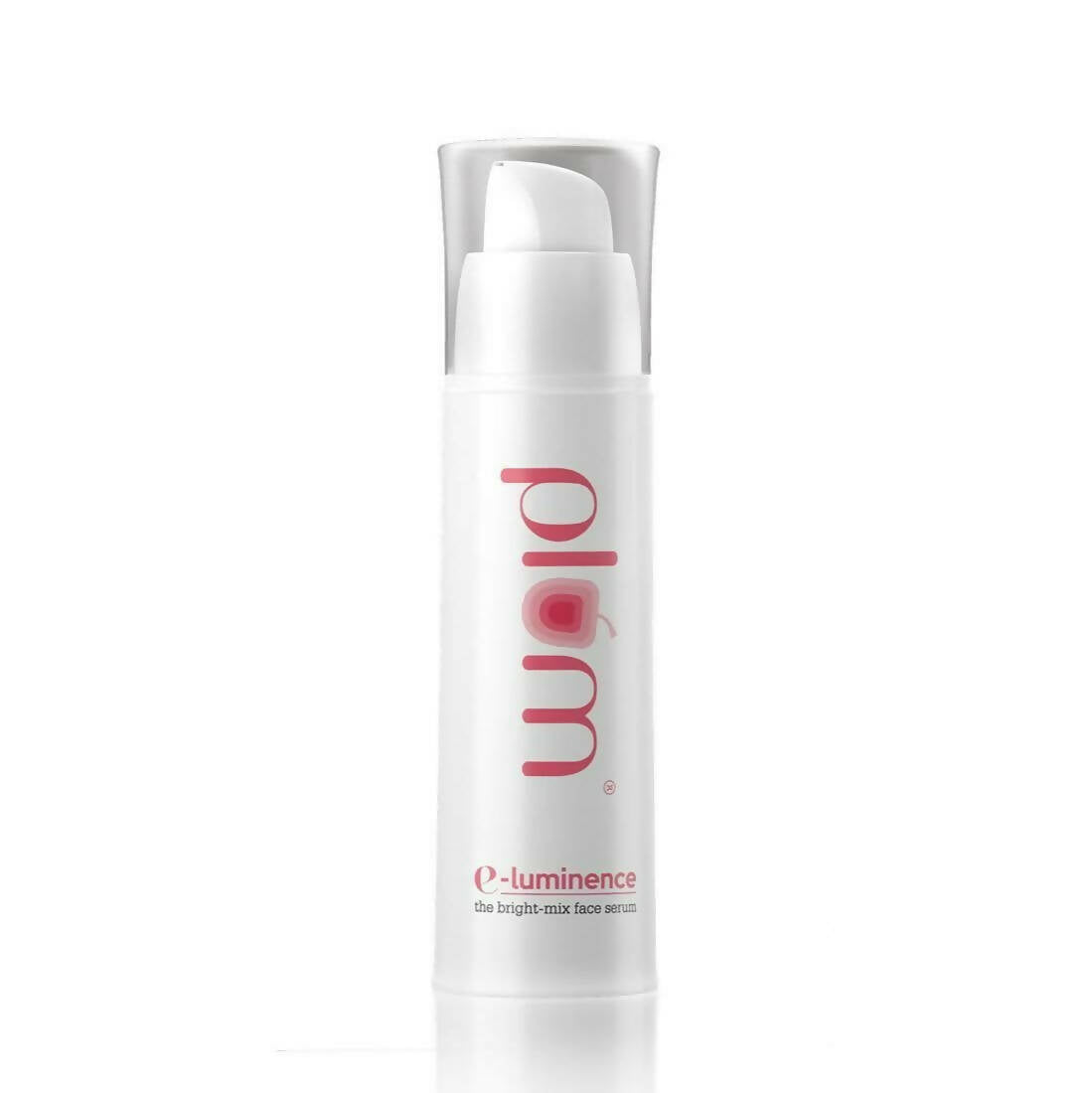 Plum P-Luminence brightening face wash on a white background