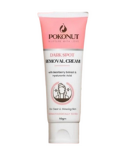 Pokonut Dark Spot Removal Cream tube on a white background
