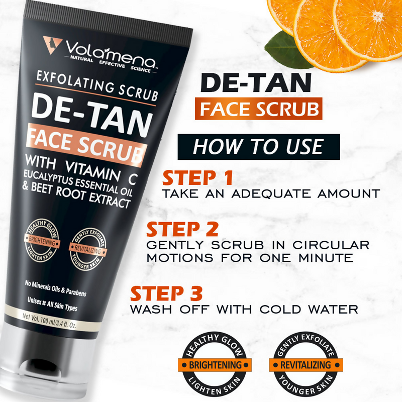 Volamena De-Tan Face Scrub