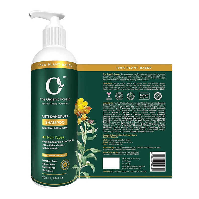 The Organic Forest Anti-Dandruff Shampoo