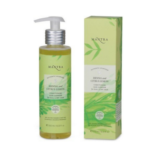 Mantra Herbal Henna and Citrus Lemon Conditioning Hair Cleanser For Dull & Dry Hair