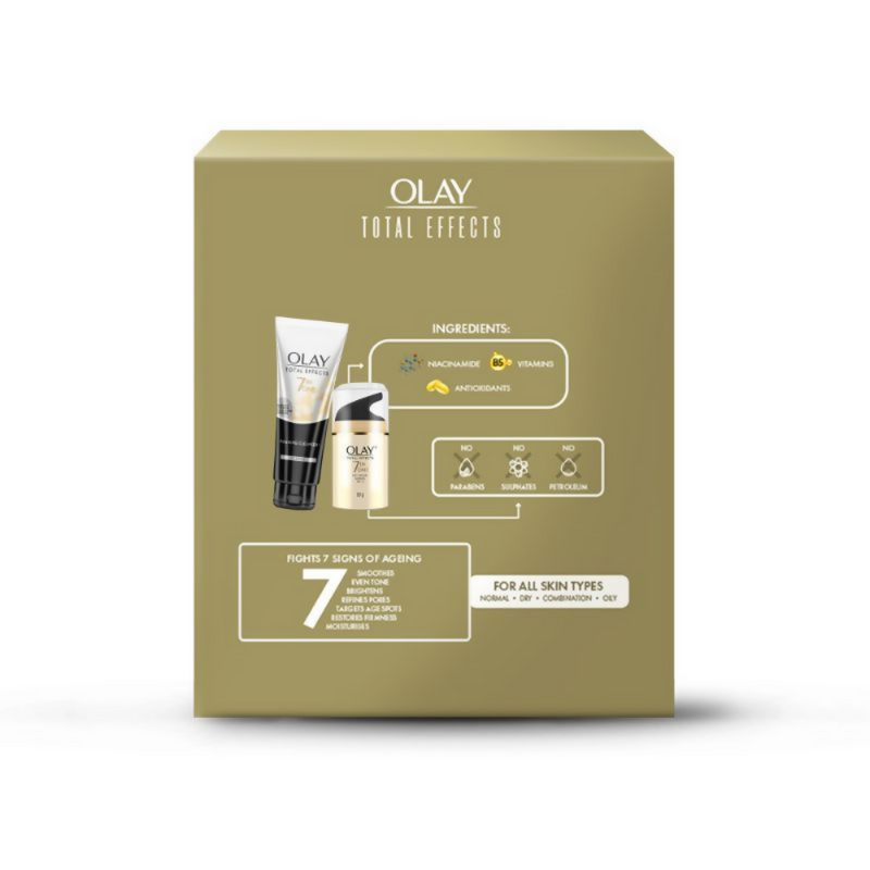 Olay Total Effects Gift Pack - Day Cream & Cleanser