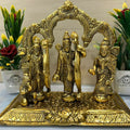 Labhcart Metal Ram Darbar Statue Set