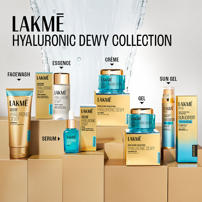 Lakme Hyaluronic Dewy Face Wash Hyadrating with 4D Hyaluronic Acid