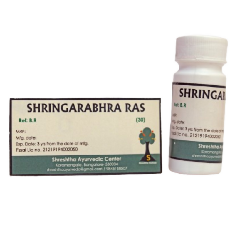Shreshtha Herbals Shringarabhra Ras Tablets