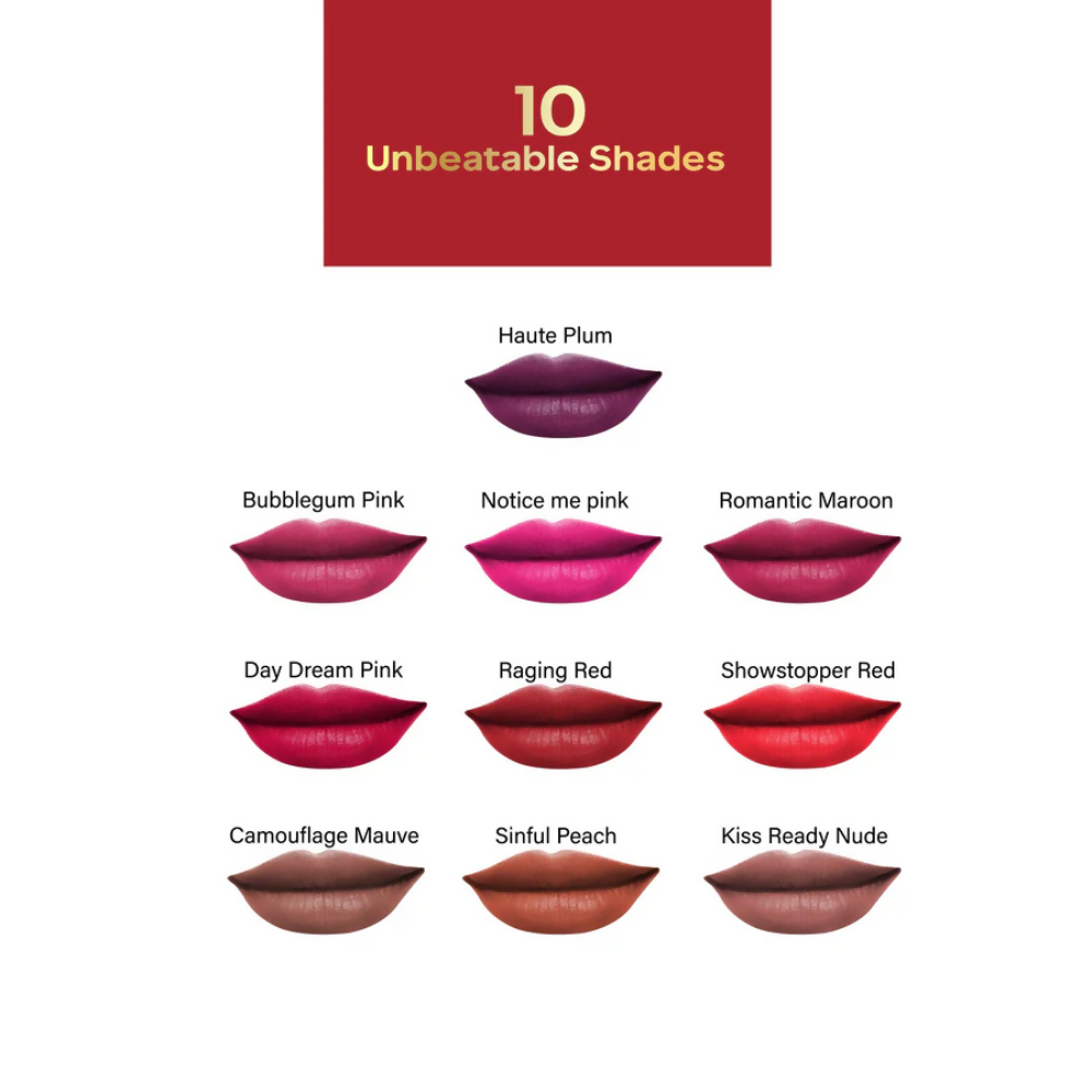 Faces Canada 3 in 1 LongStay Matte Lipstick - Notice Me Pink 06
