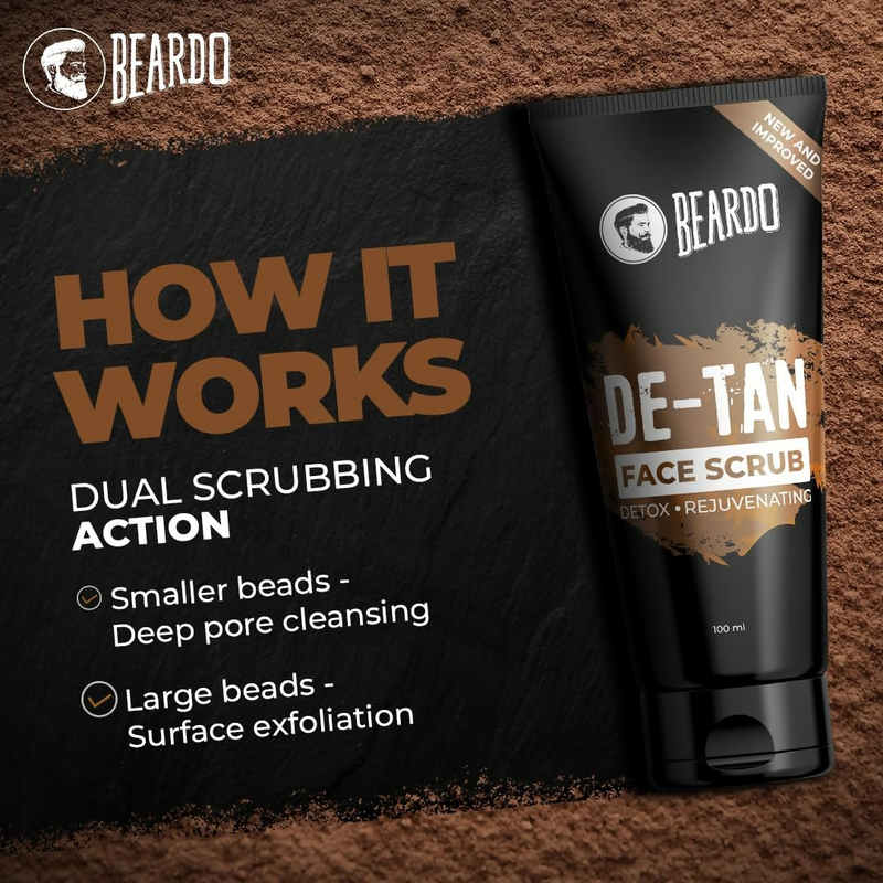 Beardo De-tan Har Roz Kit For Men