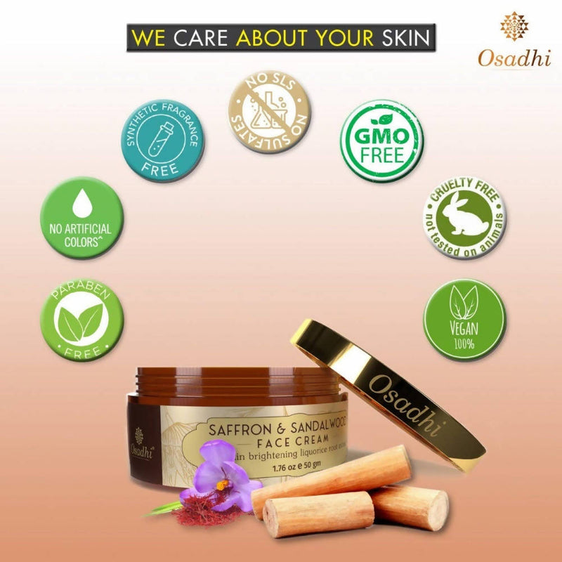 Osadhi Saffron & Sandalwood Face Cream