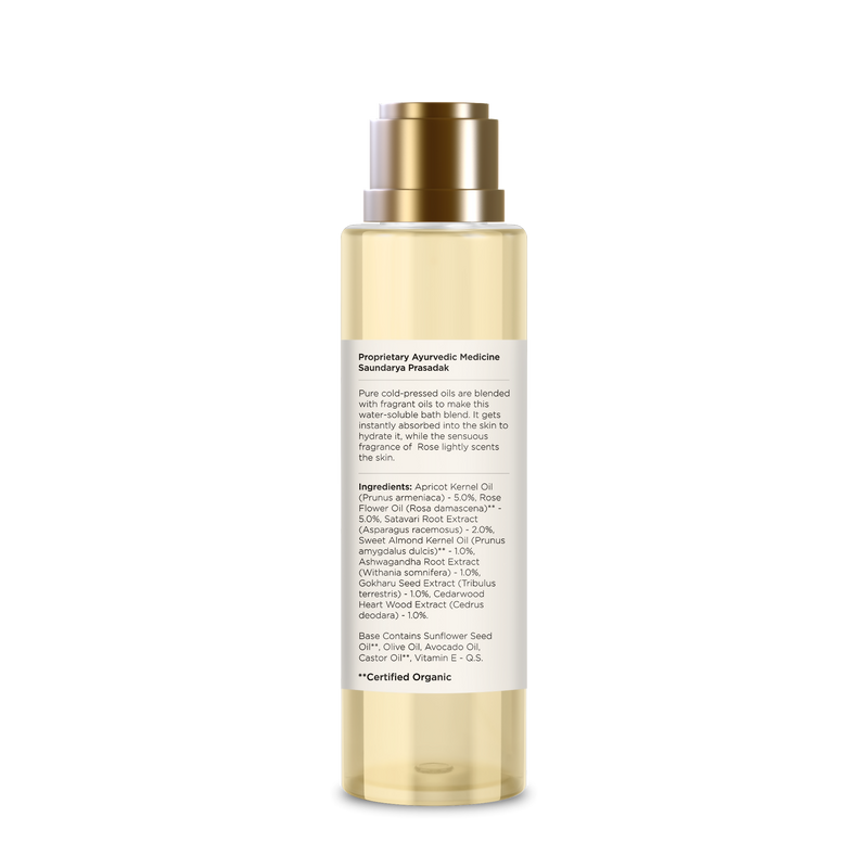 Forest Essentials After Bath Oil Indian Rose Absolute - Nourishing After Shower Body Oil