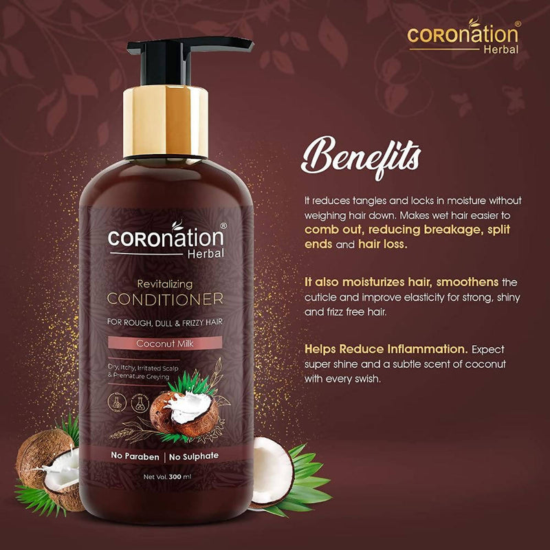 Coronation Herbal Coconut Milk Hair Conditioner - Limited Time Offer