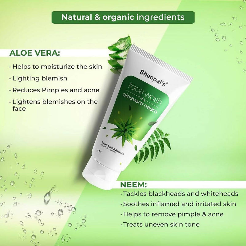 Sheopal's Aloevera Neem Face Wash