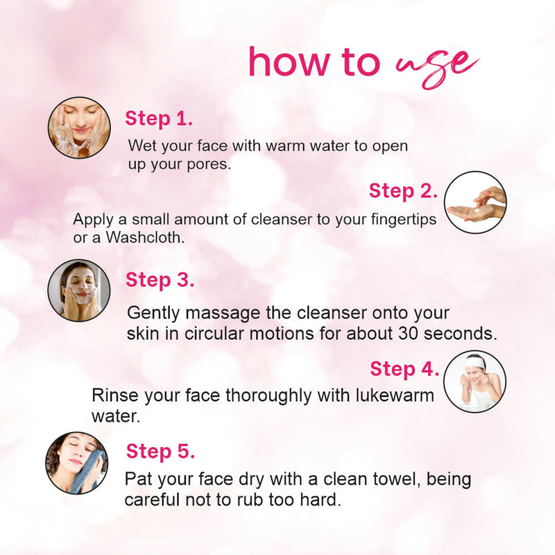 Globus Naturals Herbal Pimple Clear Glycolic & 1% Salicylic Acid Face Wash