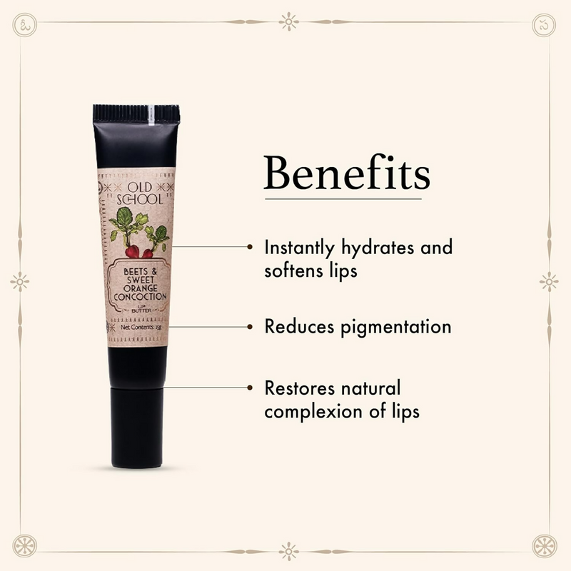 Old School Rituals Beets & Sweet Orange Concoction Lip Butter