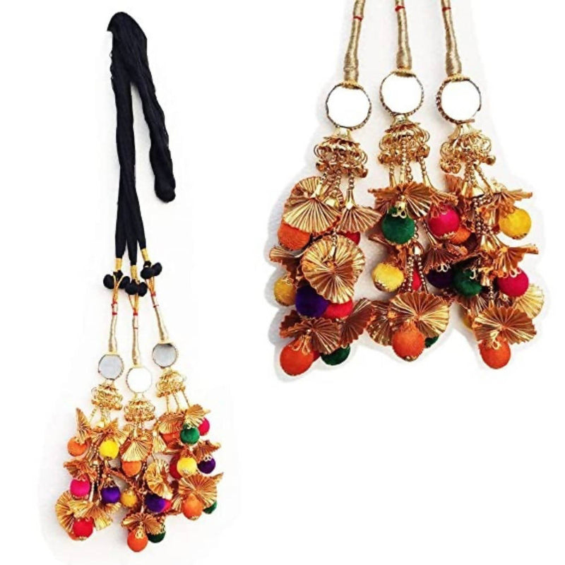 Onex Heavy Design Paranda Parandi Braid Tassles Hair