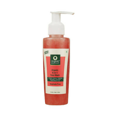 Organic Harvest 6 in 1 Face Wash (Sulphate Free)