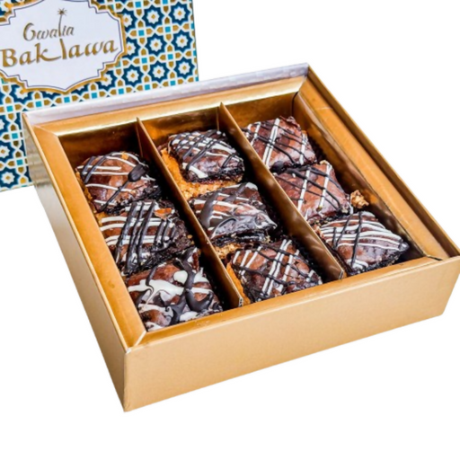 Gwalia Sweets Chocolate Square Baklawa