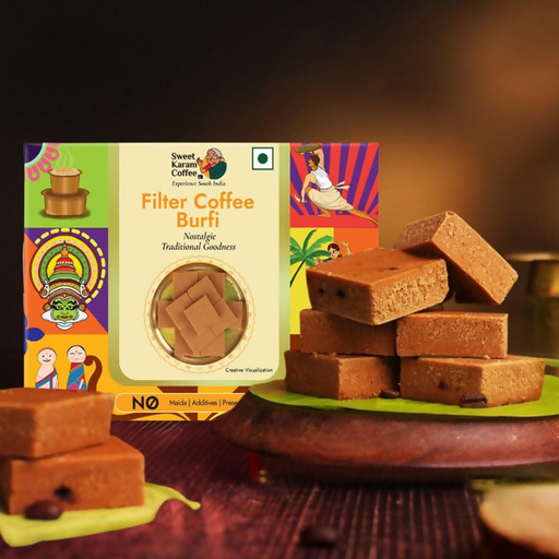 Sweet Karam Coffee Filter Coffee Burfi