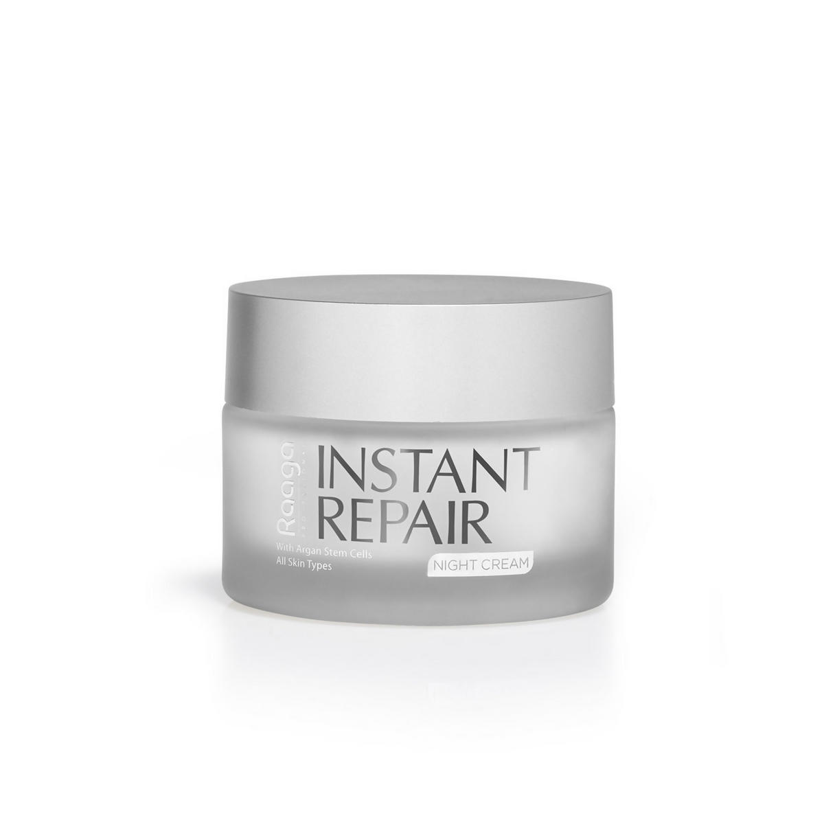 Jar of Instant Repair night cream on a white background