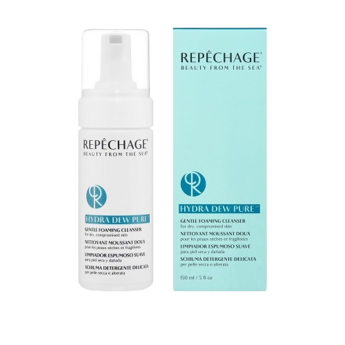 Repéchage Hydra Dew Pure cleanser bottle and packaging on a white background