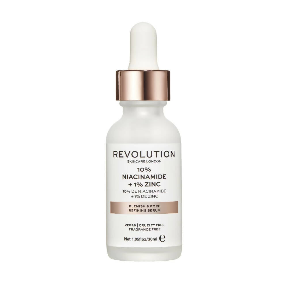 Revolution Skincare serum bottle on a white background
