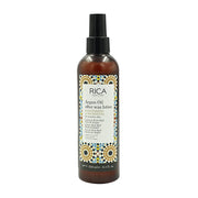 Rica Argan Oil after wax lotion bottle on a white background
