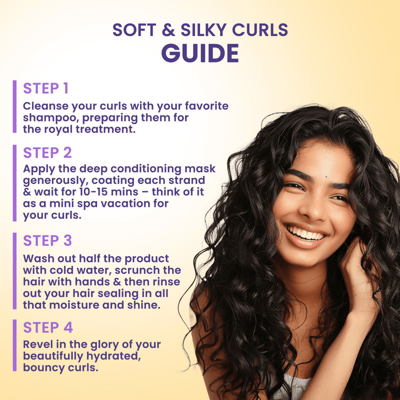 Alps Goodness Deep Conditioning Curl Mask with Moroccan Oil & Green Tea