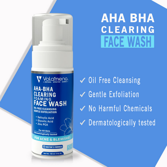 Volamena Aha Bha Clearing Foaming Face Wash