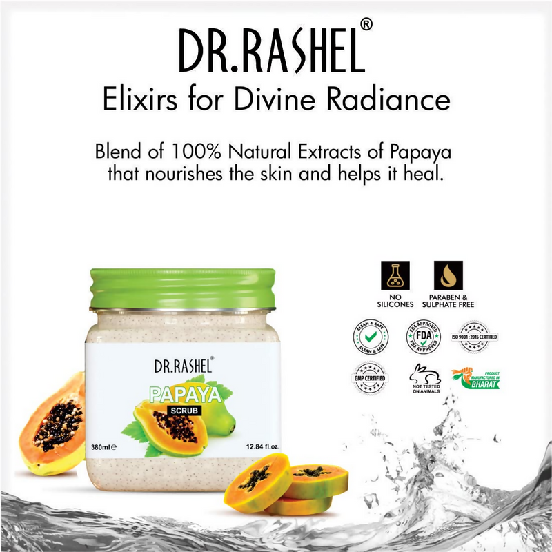 Dr.Rashel Papaya Scrub For Face And Body