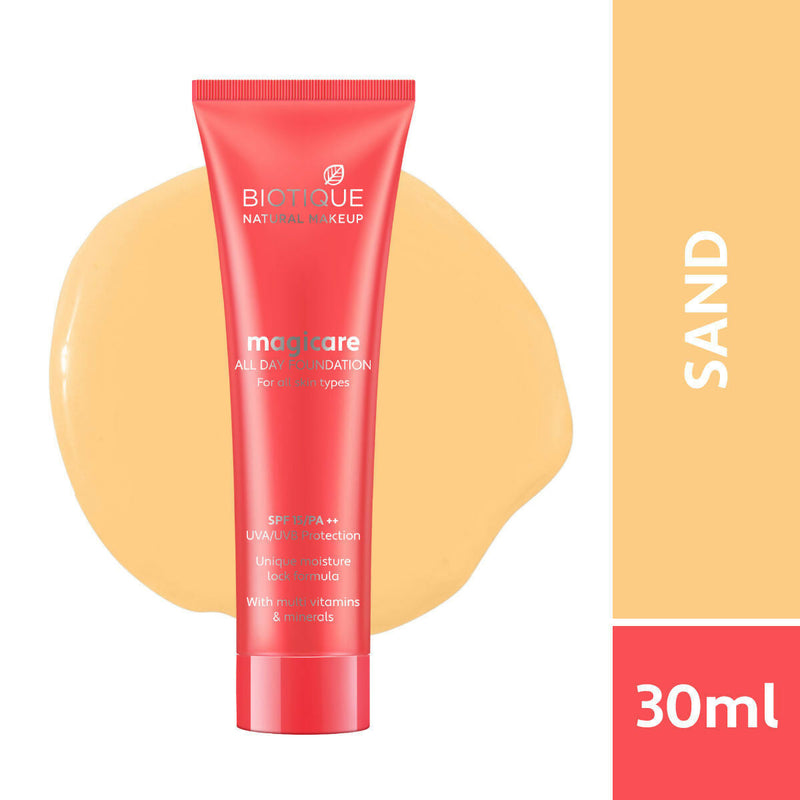 Biotique Magicare All Day Foundation SPF 15 - Sand