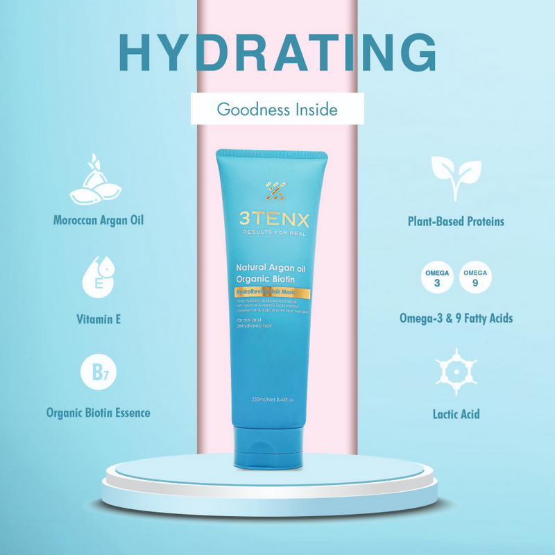 3TENX Hydrarevive Hair Mask For Dull & Dehydrate Hair