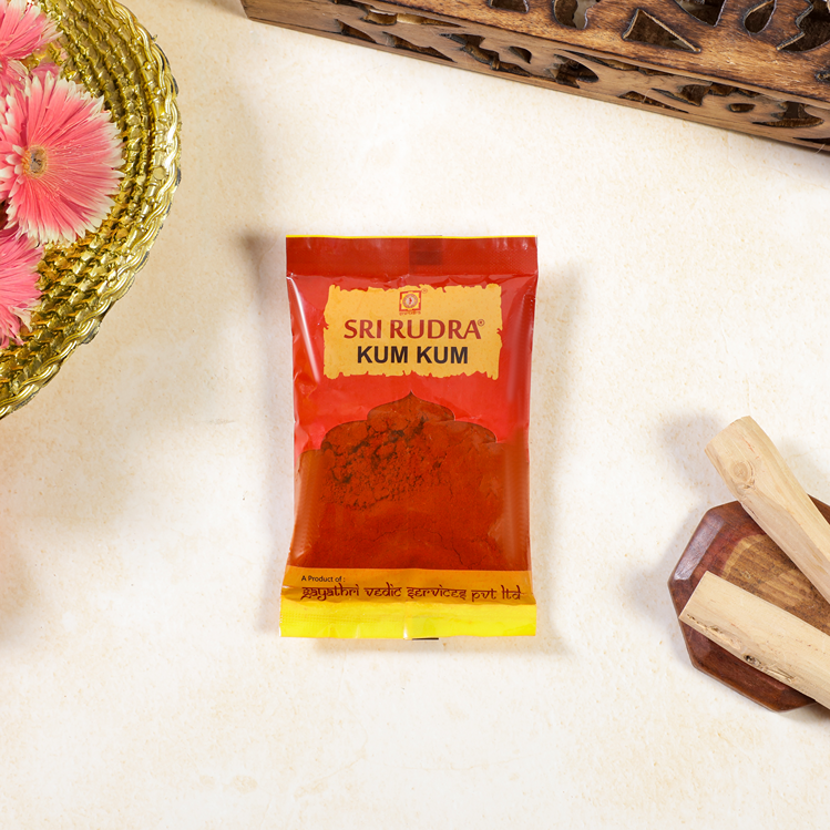 Sri Rudra Kumkum - Red Color