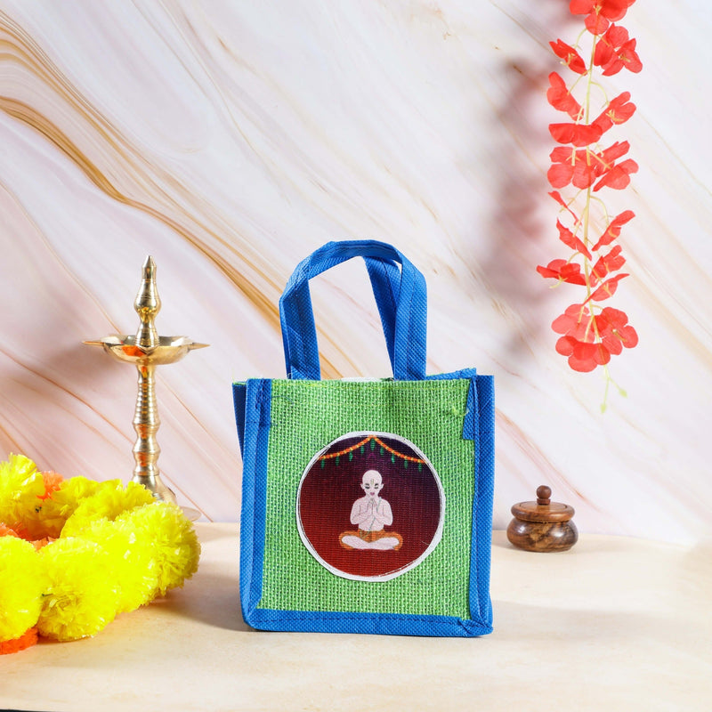 Sri Rudra Theme Jute Bag (SR 02786)